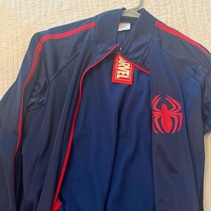 Mens marvel spider man jacket new with tags